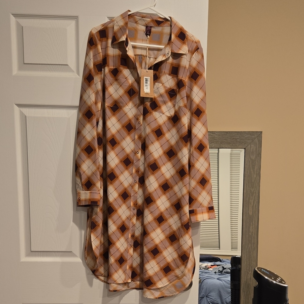 Prana Snapped Flint Maxi Dress NWT